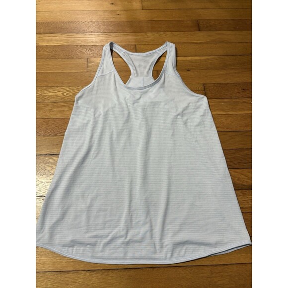 Lululemon Size 10 Essential Racerback Pleated Tank Top Light Purple - Picture 2 of 4